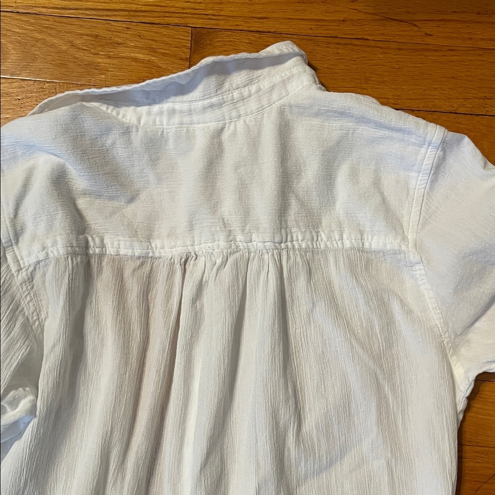 L.L. Bean White Swim Coverup - Picture 7 of 7